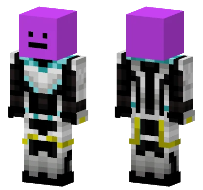Pink Endgame Bioi Slim Minecraft skin