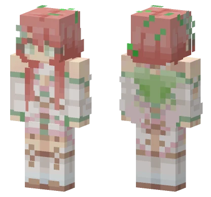 Pink Fairy Minecraft skin
