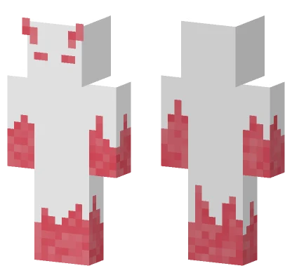 Pink Fire Sprite Minecraft skin