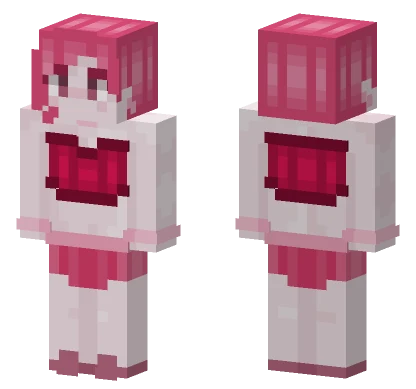 Pink Girl Minecraft skin