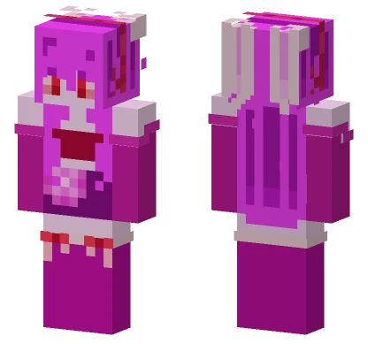 Pink Girl Minecraft skin