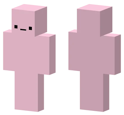 Pink Guy Minecraft skin