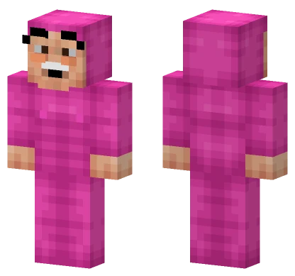 Pink Guy V3 Minecraft skin