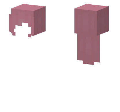 Pink Hair Base Minecraft skin