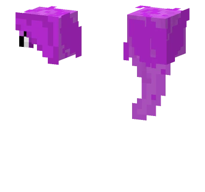 Pink Hair Base Minecraft skin
