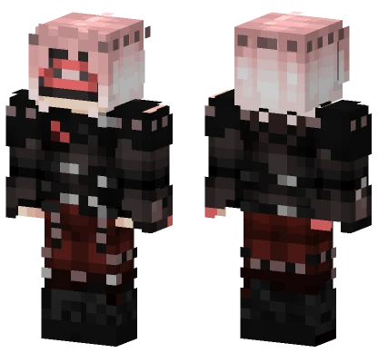 Pink Haired Girl Minecraft skin