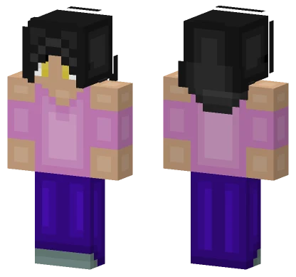 Pink Herkira Minecraft skin