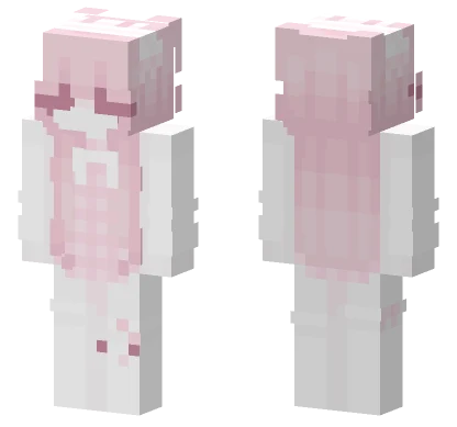 Pink Kawaii Girl Minecraft skin