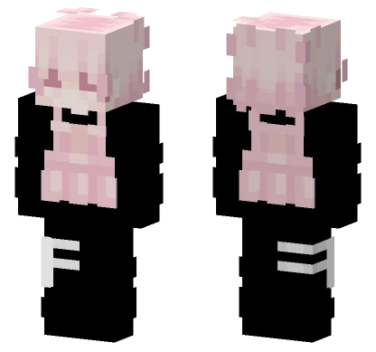 Pink Kawaii Outfit Minecraft skin