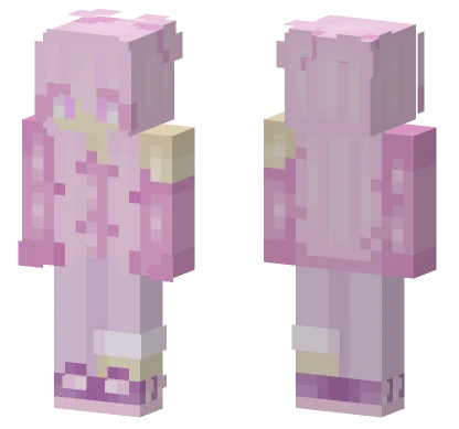 Pink Kawaii Outfit Minecraft skin
