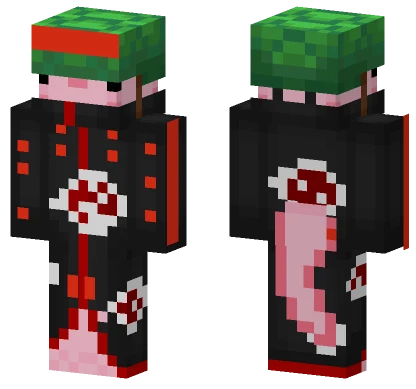 Pink Kirby Akatsuki Minecraft skin
