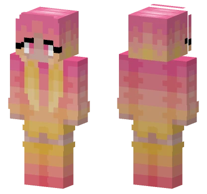 Pink Lemonade Girl Minecraft skin
