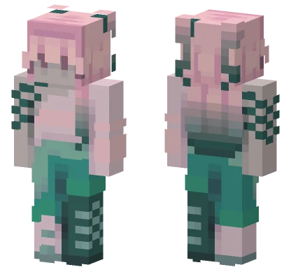 Pink Marine Pce Minecraft skin