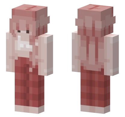 Pink Outfit Minecraft skin
