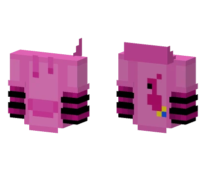 Pink Parrots Hoodie Base Minecraft skin