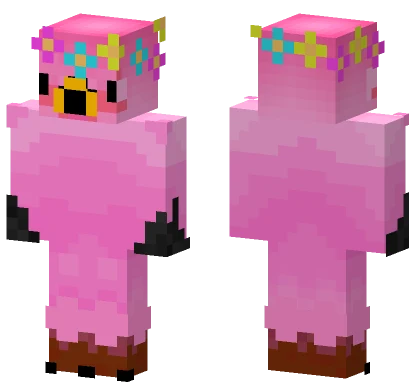 Pink Piggy Minecraft skin