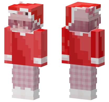 Pink Piggy Outfit Minecraft skin