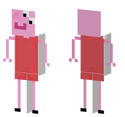 Pink Piggy Skin Minecraft skin
