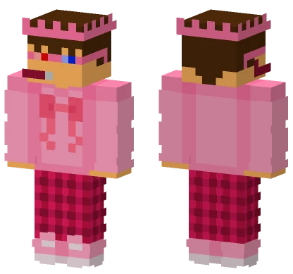 Pink Present Skin Minecraft skin