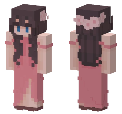 Pink Prom Remake Minecraft skin