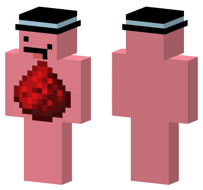 Pink Redstone Minecraft skin