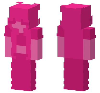 Pink Robot Suit Minecraft skin