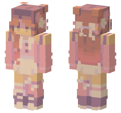 Pink Rose Rce Minecraft skin