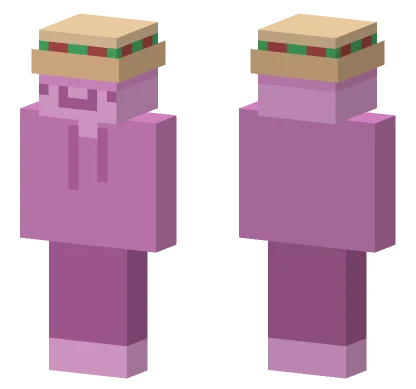 Pink Sombrero Character Minecraft skin