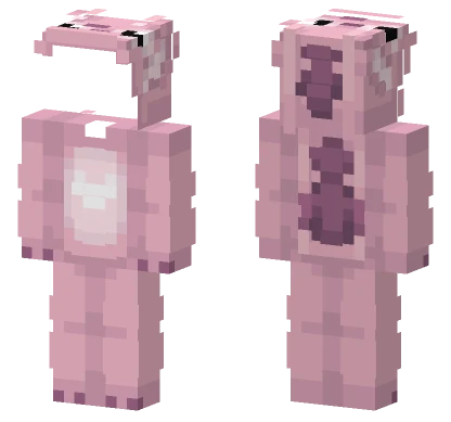 Pink Stitch Minecraft skin