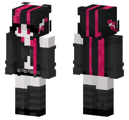 Mazzy Punk Outfit Minecraft skin