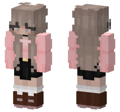 Pink Sweaters Minecraft skin
