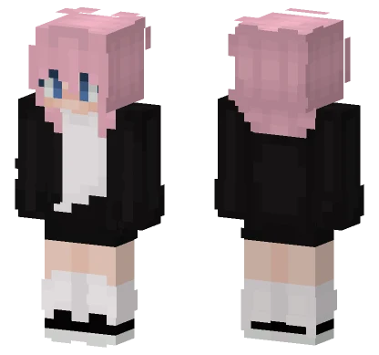 Pinkinter Girl Minecraft skin