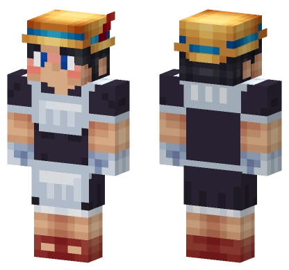 Pinocchio Maid Minecraft skin