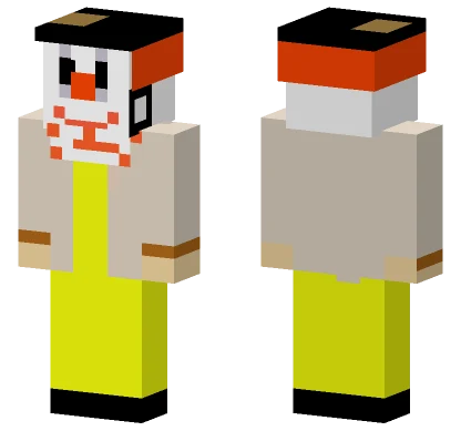 Pipo de Clown 2 0 Cor Witschge Minecraft skin
