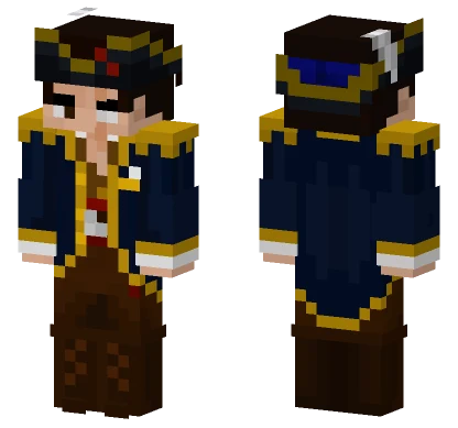 Pirate Captain Minecraft skin