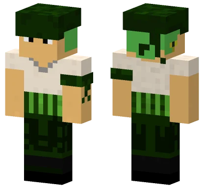 Pirate Hunter Zoro Minecraft skin