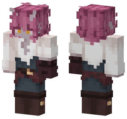 Pirate Lu Horns Minecraft skin