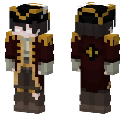 Pirate Me Minecraft skin