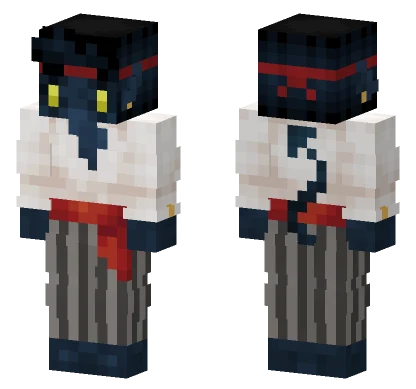 Pirate Nightcrawler Minecraft skin