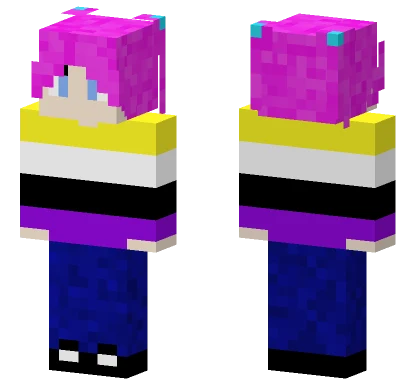 Pixe Girl Minecraft skin