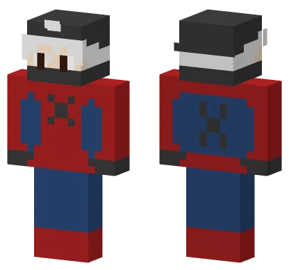 Pixel Boy Spiderman Suit Minecraft skin