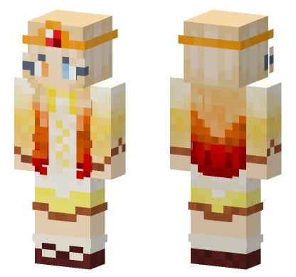 Pixyume Phoenix Minecraft skin