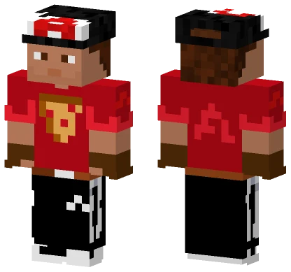 Pizza Prime V2 Minecraft skin