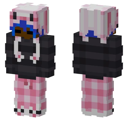 Pjjjjjjjjjj Blue Pajamas Minecraft skin