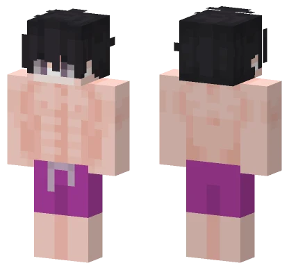 Plage Muscle Minecraft skin