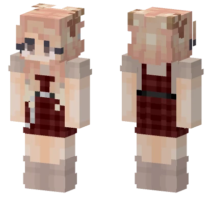Plaid And Adorable Minecraft skin