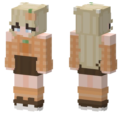 Plaid Pumpkins RCE Minecraft skin