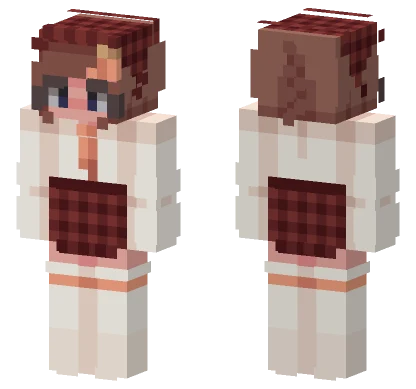 Plaid Raffle Base Minecraft skin