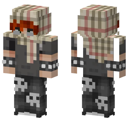 Plaid School Uniform Minecraft skin