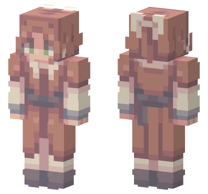 Plains Villager Minecraft skin